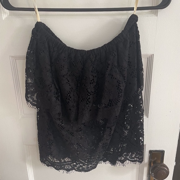 Aritzia Lace Tube Top Size S - Picture 1 of 2